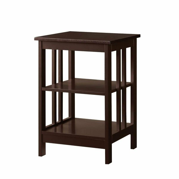 Convenience Concepts Mission End Table - Espresso HI2539744